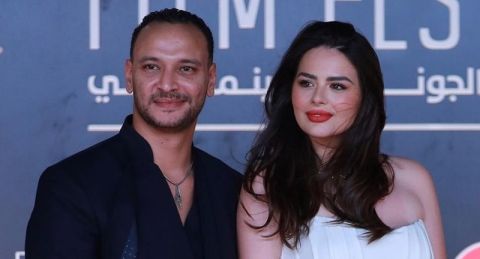 هكذا رد  أحمد خالد صالح و هنادي مهنا  على شائعة طلاقهما