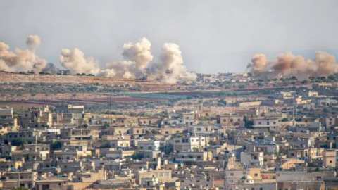 تقدم للمعارضة السورية في بلدات وقرى بحلب تزامنا مع قصف روسي سوري