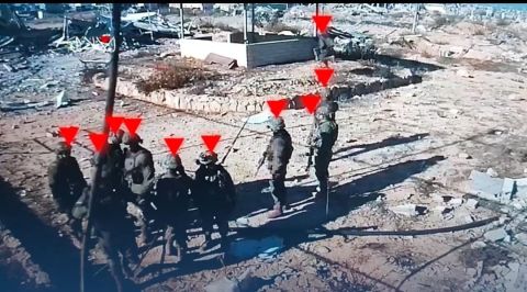 فيديو..القسام تفجر قوة إسرائيلية راجلة بكمين