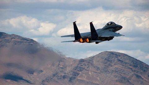 الحوثيون: طيران التحالف الدولي شن غارة على محافظة حجة 