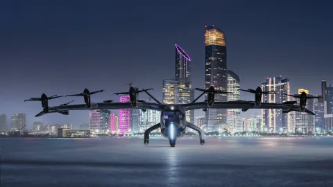 UAE to launch flying taxi trials in 2025