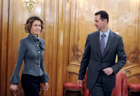 Has Bashar Assad's wife Asma filed for divorce?