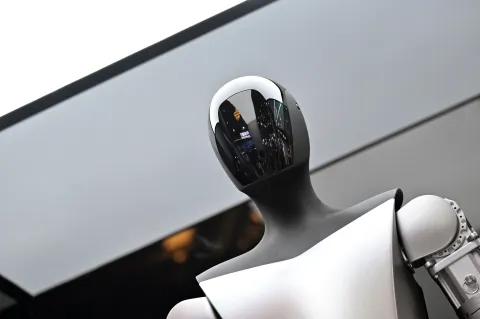 Video: Tesla robots spotted shopping in a US mall