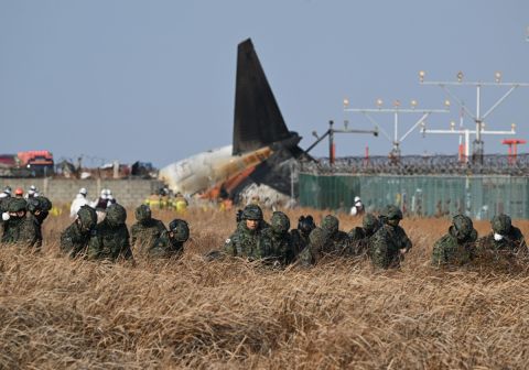 South Korea Jeju Air plane crash leaves at least 122 dead