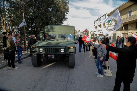 Lebanese army continues its deployment in southern Lebanon
