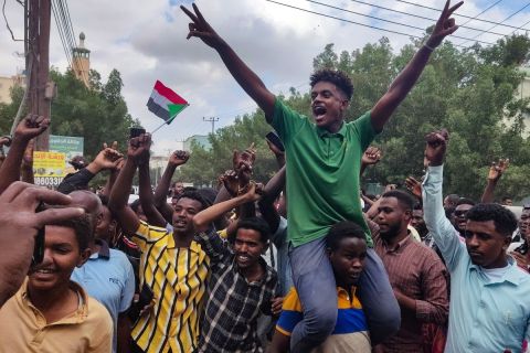 Sudanese celebrate as army retakes control of Al Jazirah capital