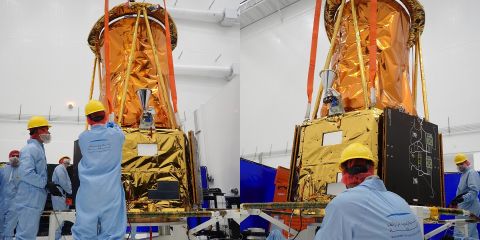 Al Munther Bahraini satellite successfully launched into orbit today