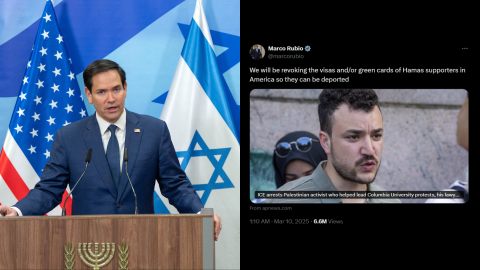 Mahmoud Khalil arrested, Marco Rubio threatens to revoke 'Hamas supporters' green cards