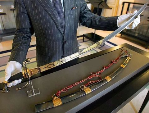 Napoleon's personal sword up for auction at $2M