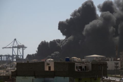 Drone targets Port Sudan amid continued clashes