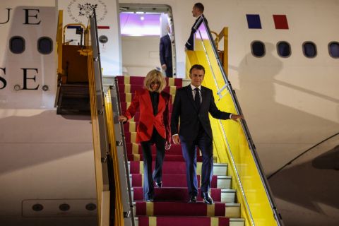 Macron responds to viral face-smack video, what did he say?