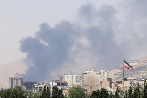 Israeli strike causes damage at Iranian hospital