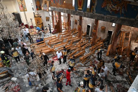 US Rep. decries 'horrific terror attack' at Syria's Saint Elias church