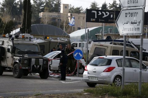 Six Israeli settlers killed in Gush Etzion supermarket shooting