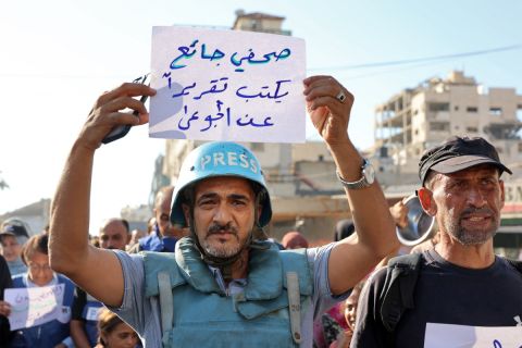 Ten AFP journalists are at risk of starvation in Gaza