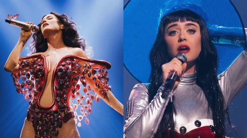 Katy Perry cries at Australian concert after Orlando Bloom seen partying with mystery women