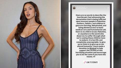 Olivia Rodrigo speaks out for Palestine: The children in Gaza are starving