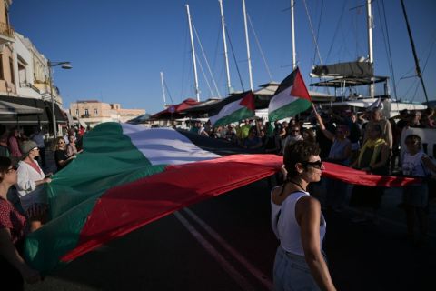 Explosions, drones reported over Sumud Flotilla off the coast of Greece