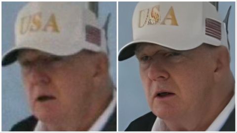Trump's death rumors resurface after enhanced photo shows his swollen face