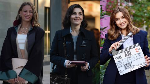 Serenay Sarıkaya, Hande Erçel, and Afra Saraçoğlu as TV’s powerful lawyer women