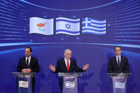 Israel, Greece and Cyprus deepen security and energy cooperation in trilateral push