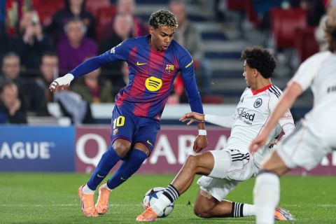 غضب وإيقاف..ليلة محبطة للامين يامال رغم فوز برشلونة الأوروبي