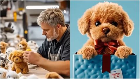 Cute AI robot puppy steals your heart and your visa card