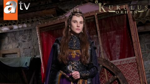 First images reveal Alina Boz as princess Asporça in Kuruluş Orhan