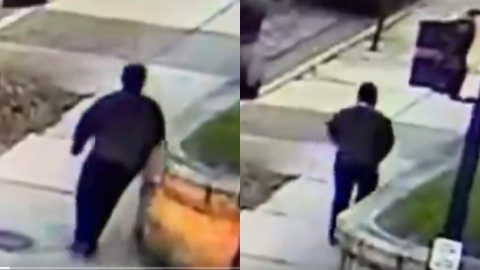 Video captures Brown University shooting suspect