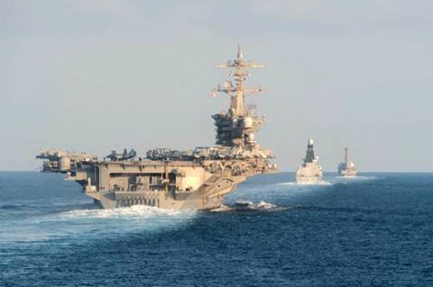 Where is USS Abraham Lincoln now?
