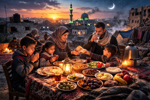 فيديو: أول سحور في غزة بعد الحرب