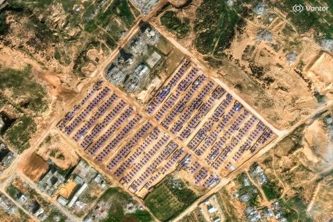 Satellite evidence challenges Gaza ceasefire as new Israeli military sites emerge