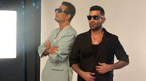 أحمد سعد يدعم شقيقه 