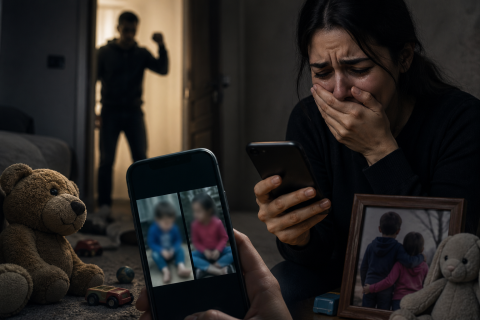 فيديو..الأردن: أب يقتل أبناءه ويصدم زوجته بصورهم عبر واتس آب