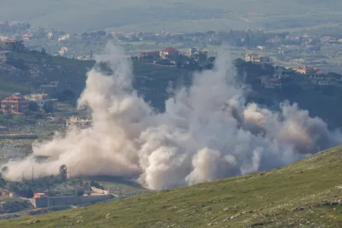 Hezbollah downs Israeli drone as Israeli incursions strain fragile Lebanon ceasefire