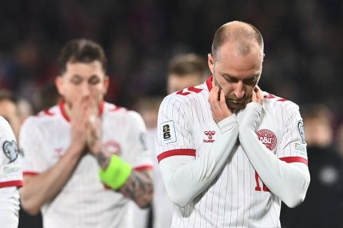 إريكسن يهاجم منتخب الدنمارك: عدم التأهل للمونديال فضيحة