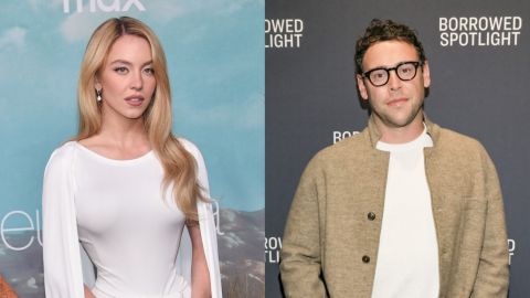 Sydney Sweeney goes viral at stagecoach 2026 sitting on Scooter Braun shoulders