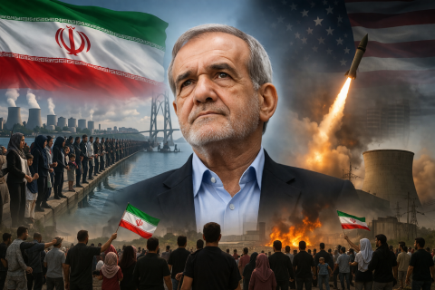 هجوم على بزشكيان بعد تغريدة 