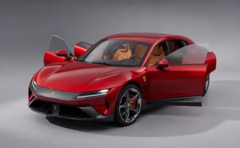 Ferrari launches its first electric car for a shocking price