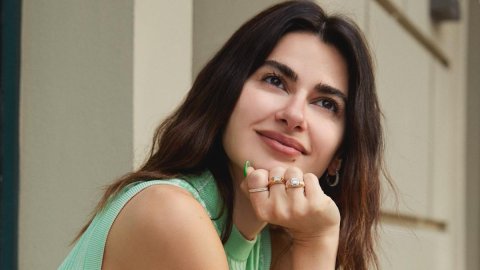 نسرين جواد زادة تحتفل بزفافها بشكل مفاجىء في بودروم.. وهذه هوية العريس