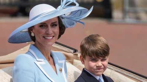 Prince Louis steals the spotlight as Kate Middleton laughs at Trooping the Colour