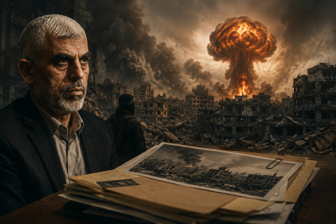 وثيقة منسوبة للسنوار توقع بها استخدام إسرائيل سلاحًا نوويًا بعد 7 أكتوبر
