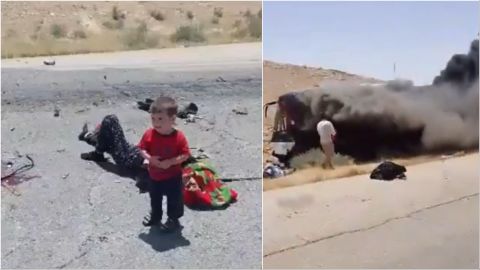 Mother of Syrian child who broke hearts following Deir Ezzor deadly crash is alive