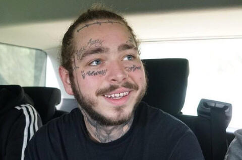 Post Malone Gets in a Car Accident 