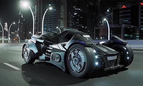 لعشاق باتمان... سيارته تجوب شوارع دبي! 