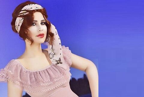 الفنانة الكويتية شمس بـ 