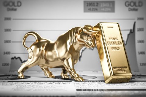 Gold prices near 2023 high as stocks worldwide rise