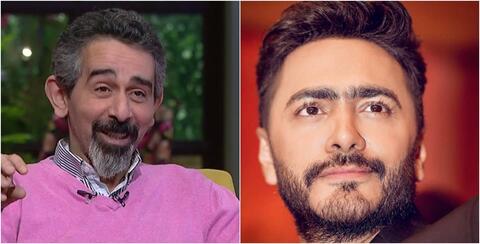 تامر حسني يكشف حقيقة مرض الفنان مصطفى هريدي..شاهدوا ماذا قال