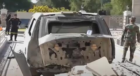 فيديو من منزل الكاظمي بعد محاولة اغتياله