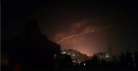 دوي انفجارات في سماء ريف دمشق